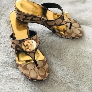 Coach sandals